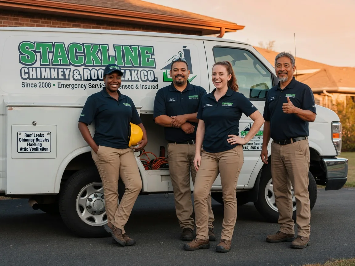 Chimney flashing repair company in Siloam Springs, AR